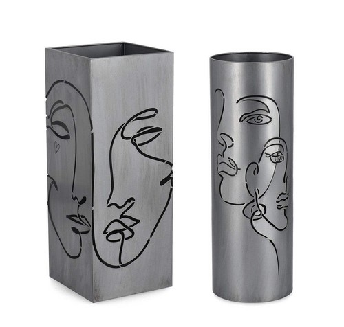 Porta ombrello evans argento - evans,