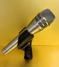 Shure KSM8 Dualdyne Microfono vocale palmare dinamico - Nichel con clip microfono