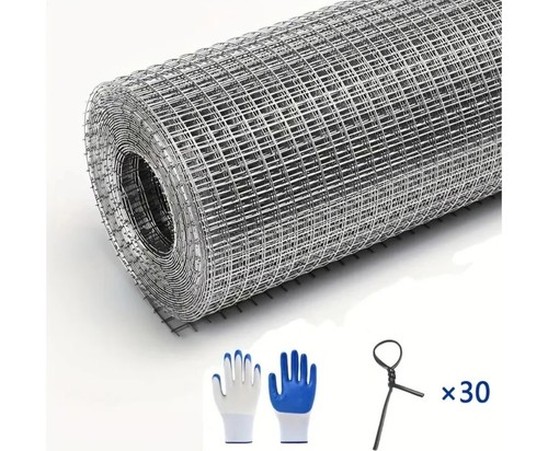 Rete zincata 150x5m maglia - zincata,