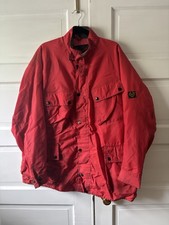 Rara giacca Belstaff Red Nylon