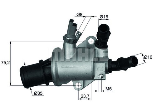 Termostato mahle 143 - mahle,