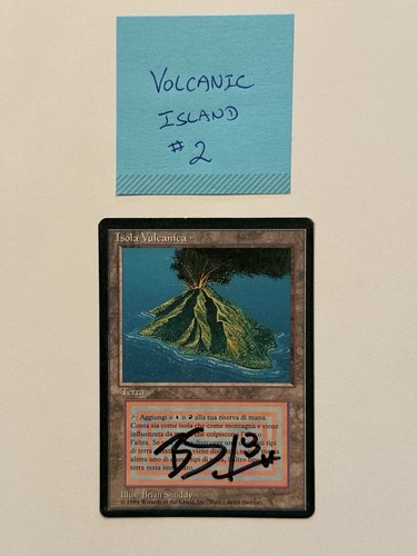 Mtg fbb volcanic island - island,