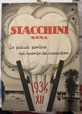 CALENDARIO 24x33 STACCHINI ROMA 1934