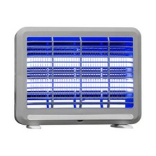 Zanzariera elettrica fulmina zanzare mosquito trappola doppia lampada LED 2W