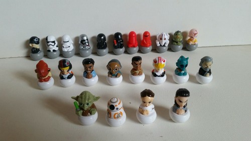 Lotto personaggi star wars - 23,