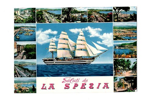 Spezia panorama saluti - spezia:,