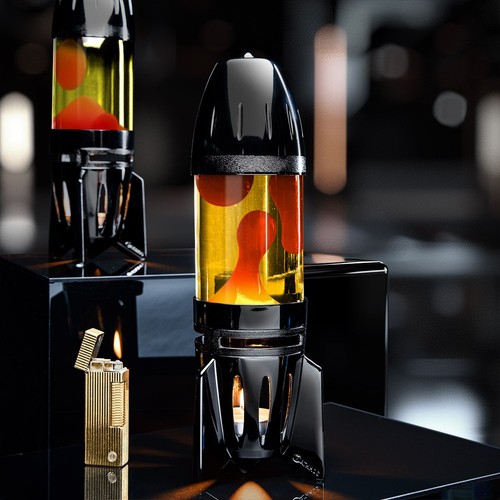 Lampada lava candela - 1x,
