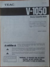 Teac 1050 stereo - teac, v-1050