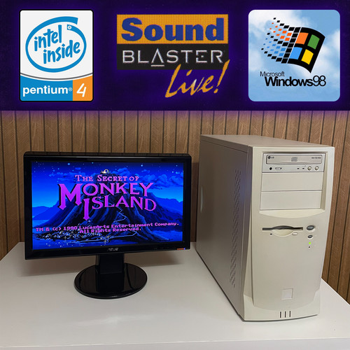 Retro gaming vintage win98 - retro,