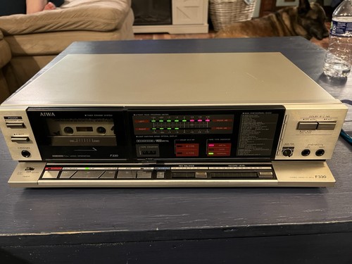 Aiwa stereo cassette deck f330 - aiwa,