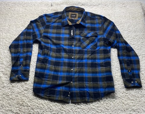 Cqr camicia flanella uomo - camicia, di