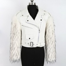 Giacca a vento donna pelle