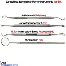 Rimuovi tartaro raschietto tartaro raschietto denti igiene orale specchio orale dentista