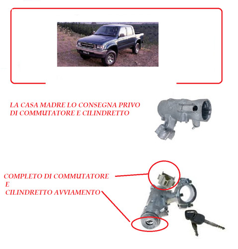 Cilindretto bloccasterzo per - cilindretto,
