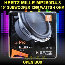 OPEN BOX HERTZ MP250D4.3 MILLE