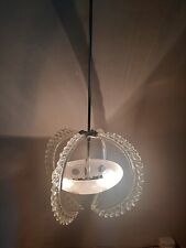 LAMPADARIO STILE BAROVIER E TOSO DEGLI ANNI 30/40 VETRO MURANO FUNZIONANTE
