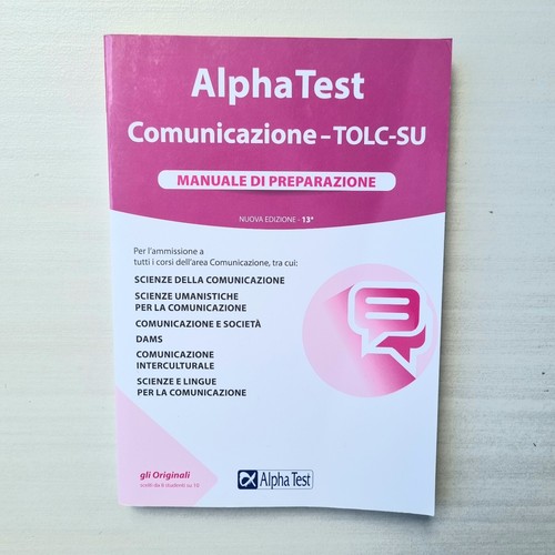 Alpha test comunicazione tolc - test,