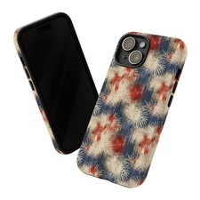 USA Fireworks Phone Case - Red