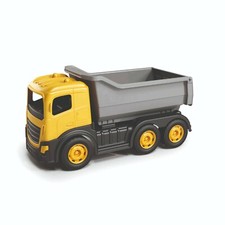 CAMION GIALLO C/CASSONE DA