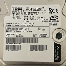 Ibm Ultrastar 08k0332 73 GB