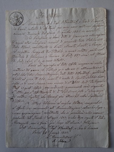 Documento vintage regno - vintage,