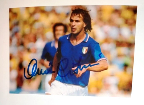 Autografo antonio cabrini - autografo, foto