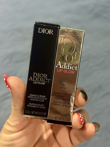 Dior addict lip glow 001 - addict, rosa