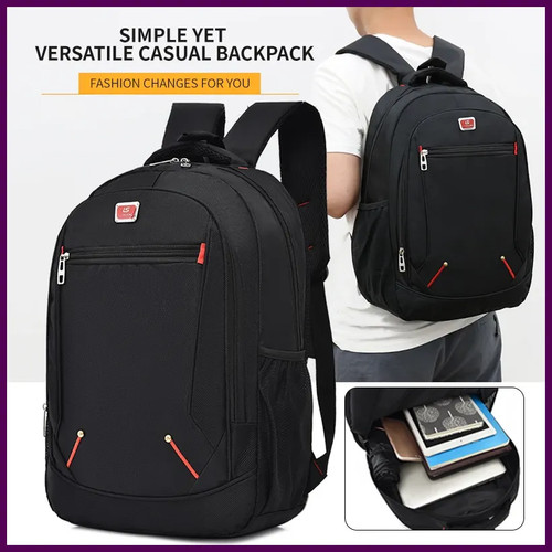 Men large capacity backpack - large-capacity,