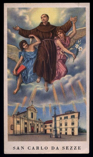 Santino holy card carlo - card"s.carlo, da