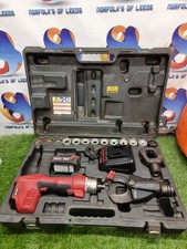 Ridgid RE 60 Kit utensili elettrici 18v tagliacavi e crimpatrice 10 matrici...