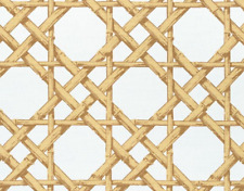 TENDA THIBAUT TESSUTO DESIGN canna di ciro 4 METRI MISTO LINO ORO