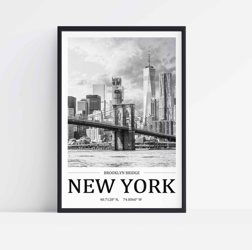 Poster new york city ponte - poster,