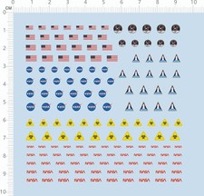 Decalcomanie NASA per kit