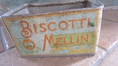 Vintage scatola latta tin - latta,