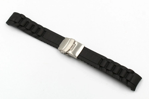 Cinturino silicone nero ansa - silicone,