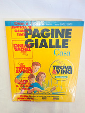 Pagine Gialle Casa Calabria 2002/2003 Catanzaro Crotone Vibo Valentia SIGILLATO