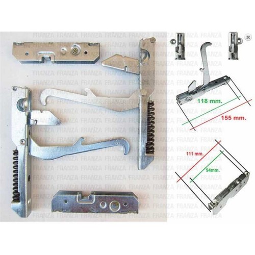 Kit cerniere porta forno - cerniere,