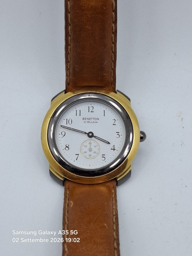 Benetton bulova quartz - benetton, by