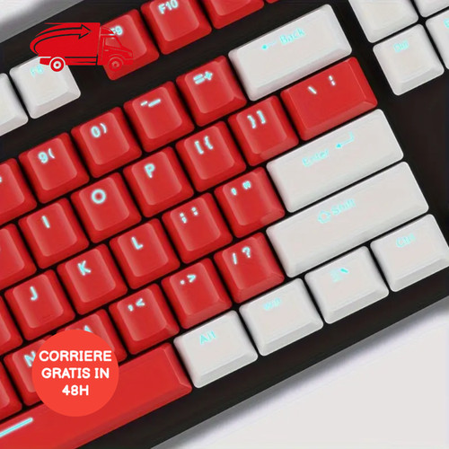 Keycap pbt 104 - pbt, tastiera