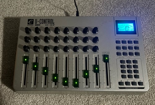 Controller midi audio 33e - midi, uc-33e