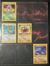 Carte Pokémon Vintage - Set Team Rocket Italiano Prima Edizione - Lotto No Holo