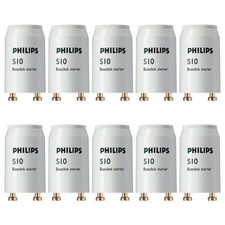 10 x Philips Starter S10 4-65W circuito singolo per tubi fluorescenti lampade