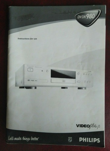 Philips dvdr980 registratore - philips,