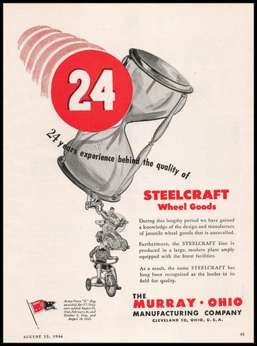 1946 murray ohio mfg - ohio, co