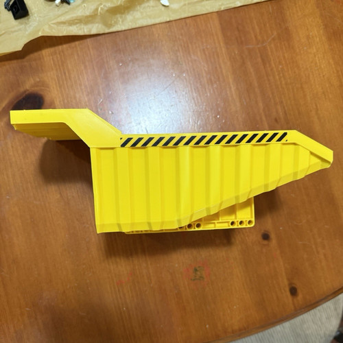 Lego giallo stampato dumper - lego,