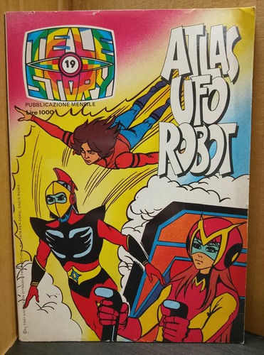 Atlas ufo robot tele - atlas, story