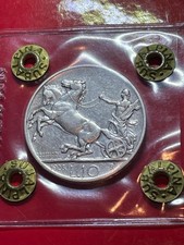Regno Italia 1928 lire 10 biga