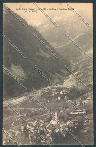 Cuneo vinadio cartolina - vinadio, zb2505