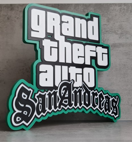 Logo gta san andreas - logo, 3d