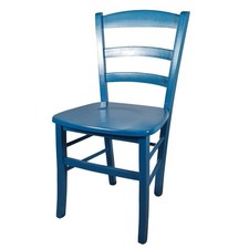 sedia paesana massello azzurra